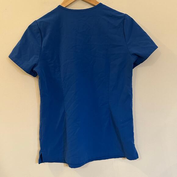 Blue FIGS One Pocket Scrub Top Sz XS FIGS Scrubs - Picture 2 of 6